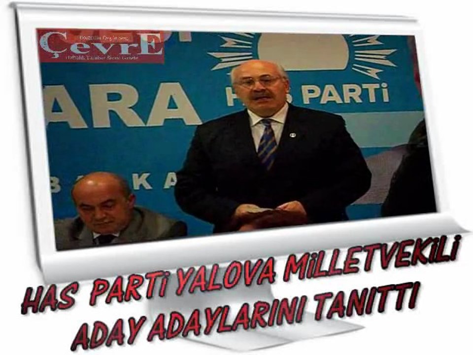 HAS Parti MilletVekili Tanıtımı Toplantısı