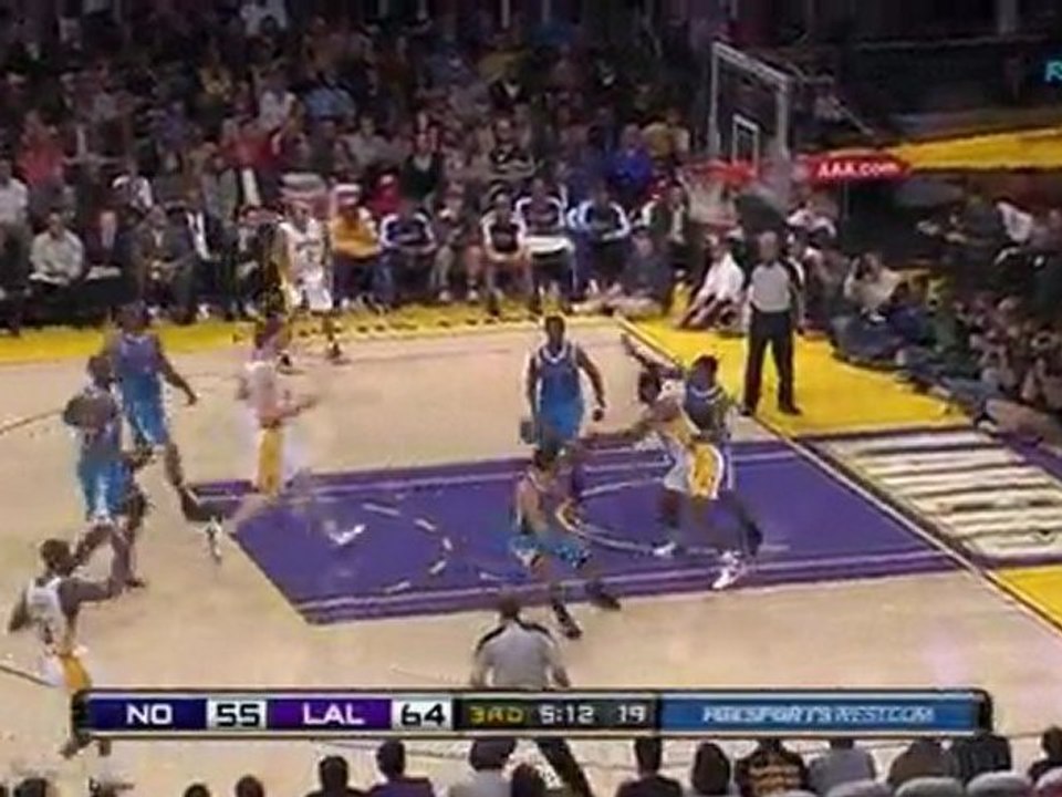 Hornets-at-Lakers-3/27- HD Highlight