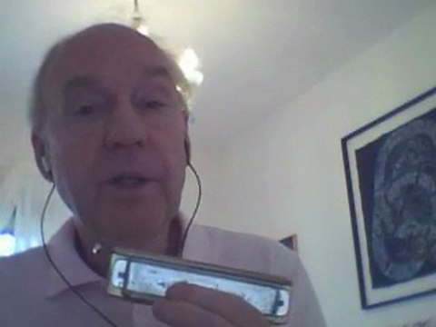 Chromatic Harmonica Easy Lessen for Beginners by Johnny D Bergh.