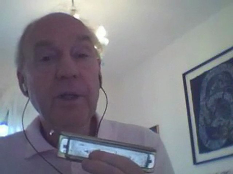 Chromatic Harmonica Easy Lessen for Beginners by Johnny D Bergh.