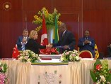 Türkiye ile Gabon Hükümetleri Arasında Anlaşmalar İmzalandı