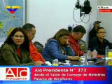 PRESIDENTE CHÁVEZ FIRMÓ DECRETO DE CREACIÓN DEL ÓRGANO SUPERIOR DEL SISTEMA NACIONAL DE VIVIENDA Y HÁBITAT