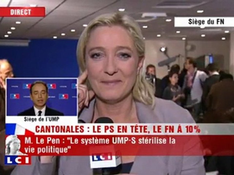 copé se fait  ridiculiser par marine(à 5min30)