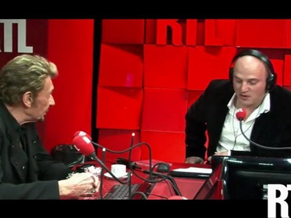 Johnny Hallyday sur RTL