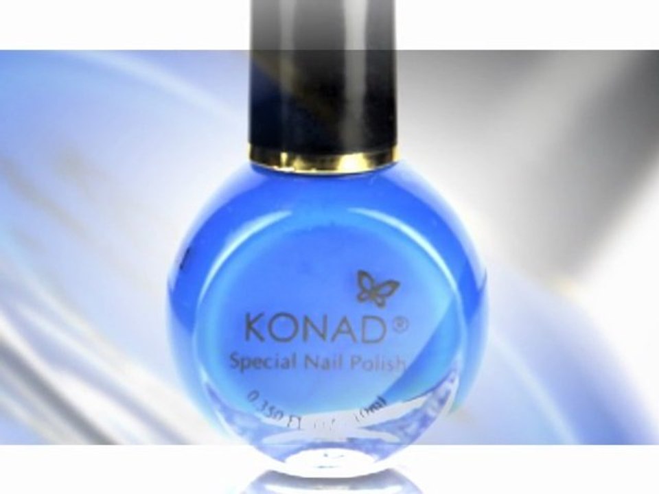 Konad Nail Art - 21st Century Nail Art Technique!