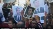 Pro-Assad protest outside Syrian embassy in... - no comment