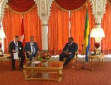Sn. Gül, Gabon Cumhurbaşkanı Ali Bongo Ondimba ile basın toplantısı düzenledi