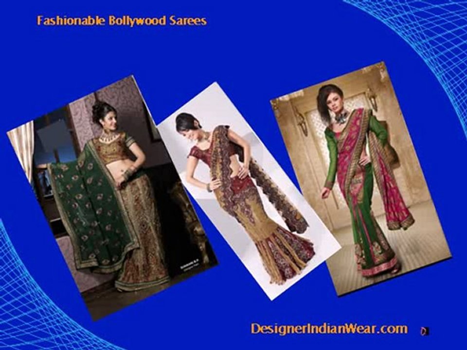 Fashionable Bollywood Sarees_Bollywood Sarees_Buy Bollywood Sarees Online