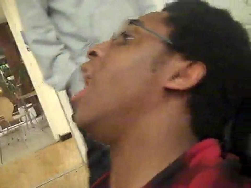 Mr Ade Peter White...journalist laughs!