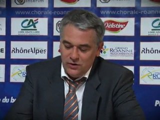 Roanne - Orléans Interview d'après match