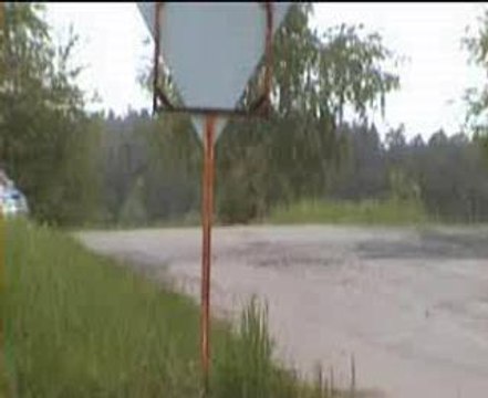 Skoda octavia wrc crash