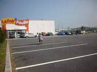 De nouveau progrès.............cette fois ci à vélo