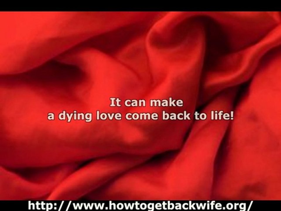 Bring Romance Back, Bring Wife Back