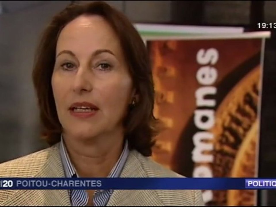 S.Royal sur l'Emploi des jeunes - Campus Régional des métiers pour la Charente