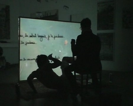 Liseur(S) de(S) Rêve(S) - montage version intégrale - indoor galerie - Matthias Degoul / Orpheus Black