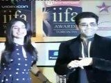 Sensual Kareena Kapoor & Karan Johar  At IIFA Awards 2011 Nomination Event