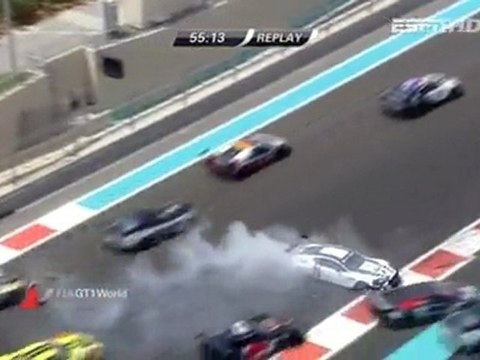 FIA GT 1: 2011 - Corrida 1 em Abu Dhabi, largada