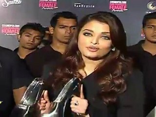 Hot  Aishwarya Bachchan Wins Cosmopolition Fun Fearless Female Awards
