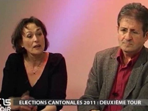 Soirée électorale C15 Soir - Elections cantonales 2011 en Vendée - Invitée: Sylviane Bulteau