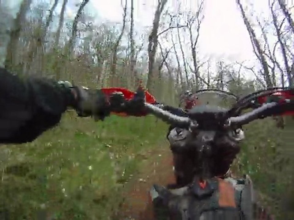 Enduro de Pierrefite 2011 liaison début de 2nd tour