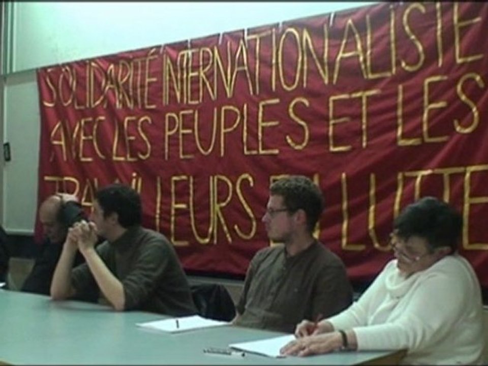 Table Rase - Meeting de solidarité avec les peuples et les travailleurs en lutte en Egypte, en Tunisie et ailleurs - Intervention Maroc