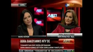 Dora Bakoyanni NTV'ye konustu