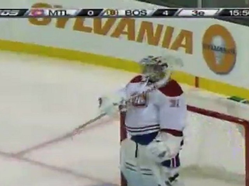 Canadiens Vs Bruins // Game 75 + Fight