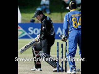 watch Sri Lanka vs New Zealand icc world cup Series 2011 live streaming
