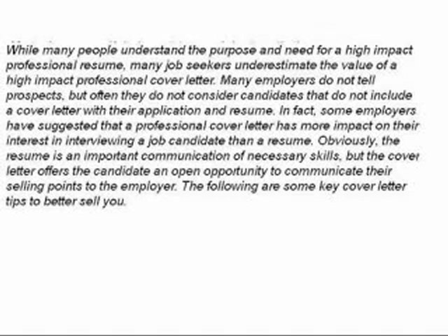 cover Letter Examples