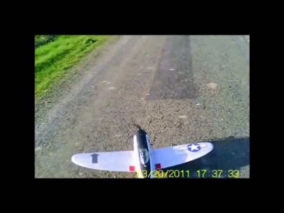 Parkzone P-47D Thunderbolt (3d vidéo)