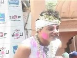 Zoom TV Holi Celebration Famous Dress Designer Rohit  Verma