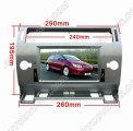 Citroen C4 DVD Player with GPS navigation