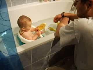 dans le bain le 9/08/06