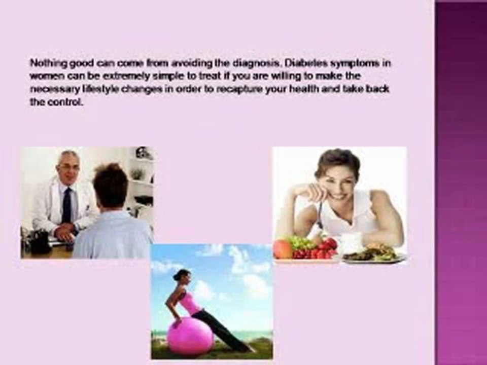 Diabetes Symptoms In Women- Have You Got It?