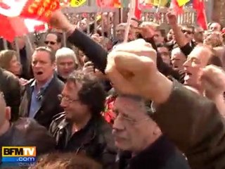 Download Video: Accueil houleux du syndicaliste CGT frontiste