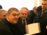 Incontro cardinale Sepe con presidente del Napoli De Laurentiis
