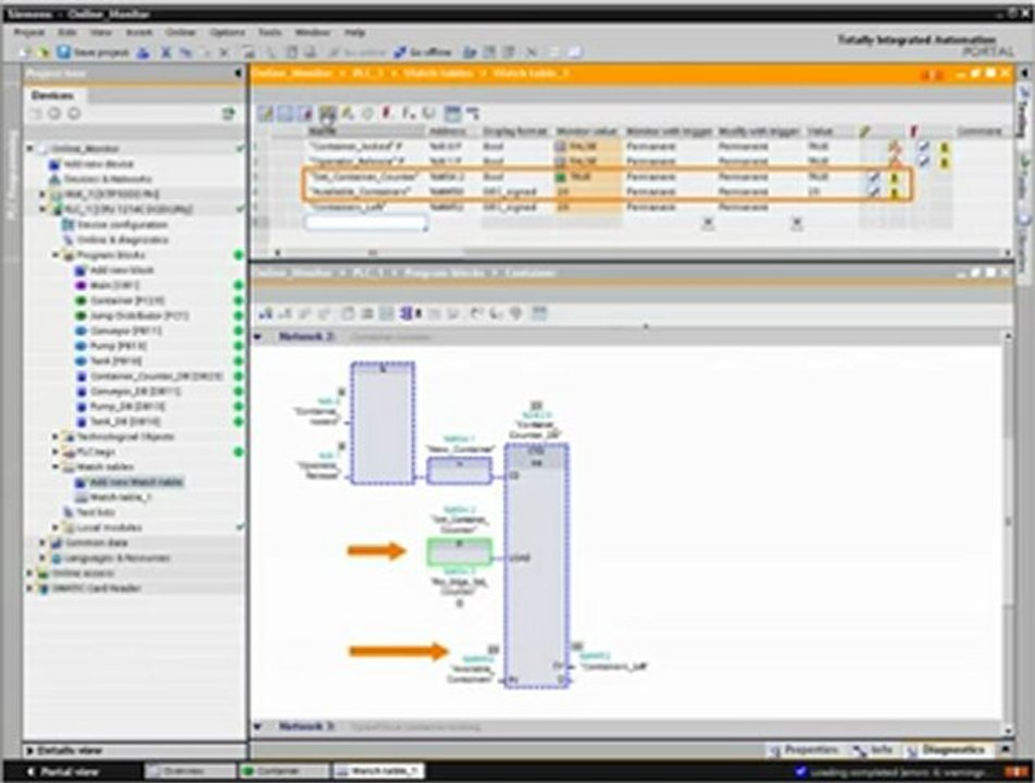 Simatic s 7-1200 controller diagnose, step 7 basic