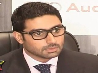 Watch Handsome Abhishek Bachchan At Audi Car Showroom.