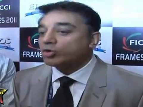 Yash Raj Chopra, Anushka Sharma, Kamal Haasan and Karan Johar at Ficci Frame 2011