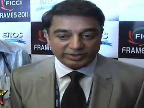 Yash Raj Chopra, Anushka Sharma, Kamal Haasan and Karan Johar at Ficci Frame 2011