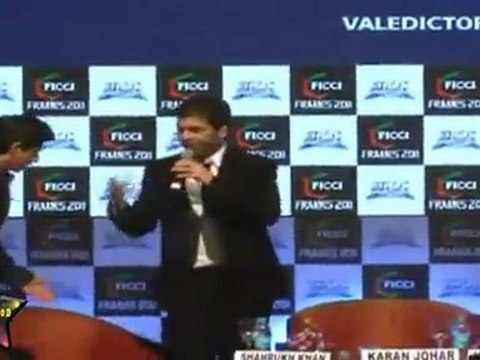 Shahrukh Khan,Aishwarya & Hugh Jackman At FICCI Frames 2011