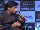 Shahrukh Khan Speaks About New Technology Of Film Making At FICCI Frames 2011
