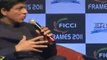 Shahrukh Kahn,Karan Johar Speaks With Hugh Jackman At FICCI Frames 2011