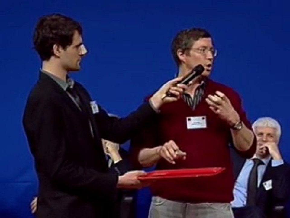 Remise des diplômes ingénieurs promo 2010 : Irène Charon & Olivier Hudry