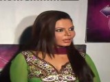 Sexy Rakhi Sawant Looks Hot in Green Churidaar At 'Maa Exchange' Show
