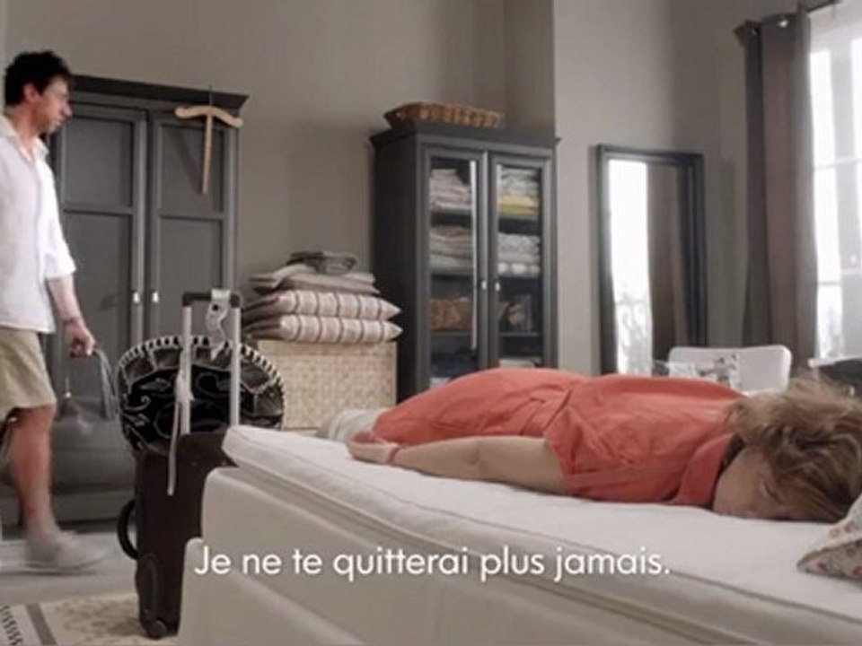 Nouvelle publicité Ikea (matelas)