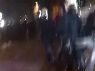 Desallotjament dels joves de Gràcia