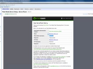 Live Flash Streaming Tutorial