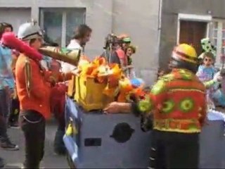 Carnaval Bourganeuf 2011 Batucada brésilienne Guéret Variètés