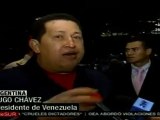 Presidente Hugo Chávez visita Argentina